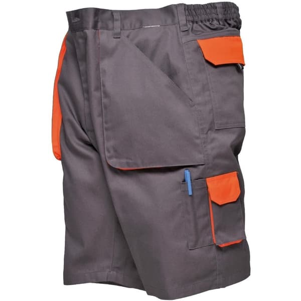 Portwest Texo kontrastfarvede Cargo Shorts til mænd