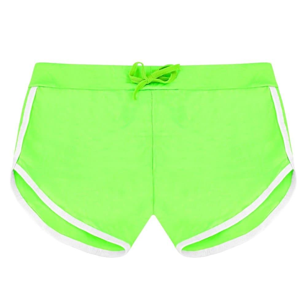 Träningsshorts, Dam - Limegrön - Storlek L