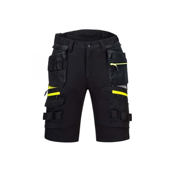 Portwest Shorts med aftagelig hylsterlomme til mænd Black 38R