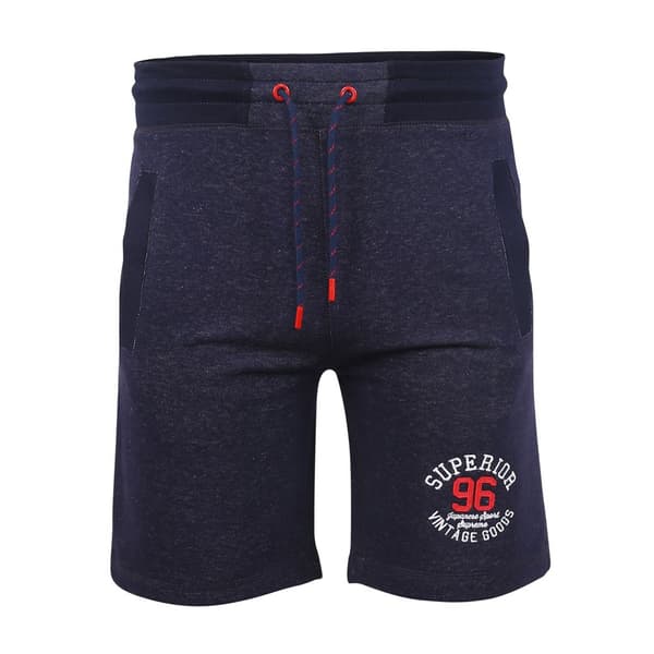Duke Mens D555 Harlow 1 Loop Back Kingsize Shorts