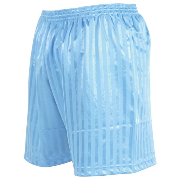 Precision Unisex fodboldshorts med kontinentale striber til voksne