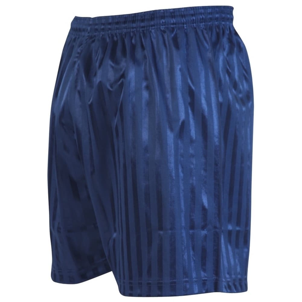 Precision Unisex Continental Striped Football Shorts för vuxna