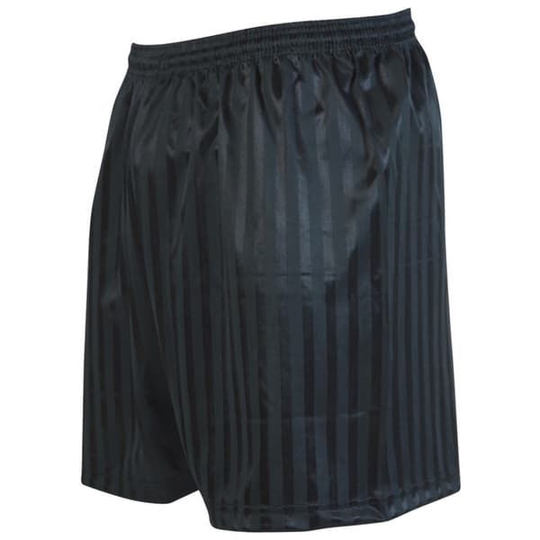 Precision Unisex fodboldshorts med kontinentale striber til voksne