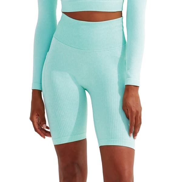 TriDri Womens/Ladies Melange Melange Seamless 3D Cycling Shorts