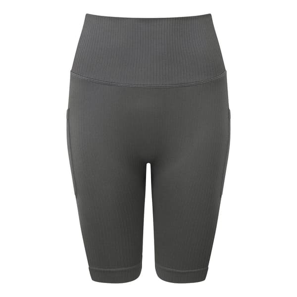 TriDri Womens/Ladies Ribbed Seamless 3D Cycling Shorts