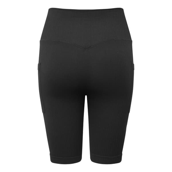 TriDri Womens/Ladies Ribbed Seamless 3D Cycling Shorts