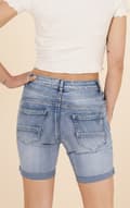 Miniatyrbild 2 av 3: Chic - Jeansshorts 3135 4 knappar