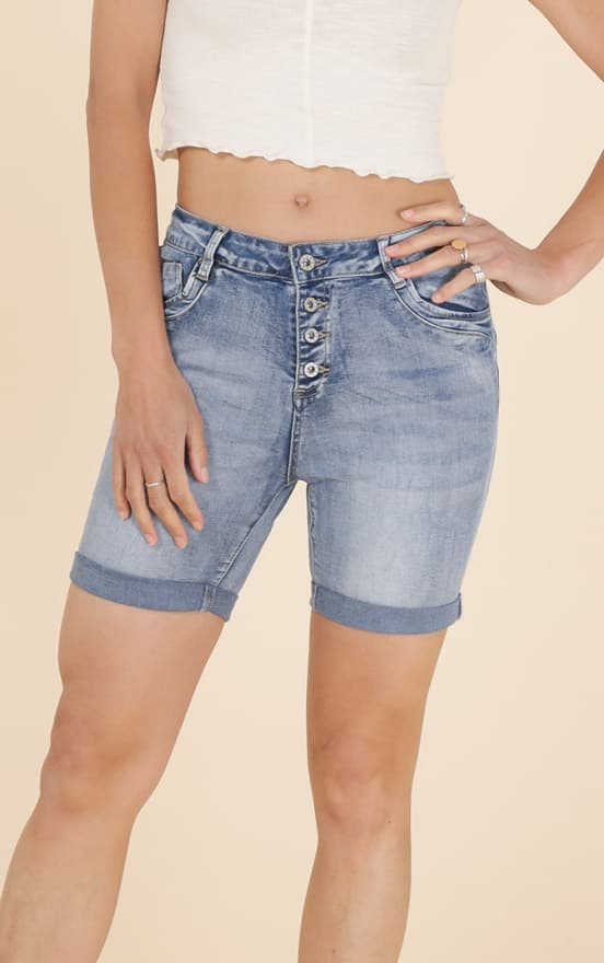 Chic - Jeansshorts 3135 4 knappar