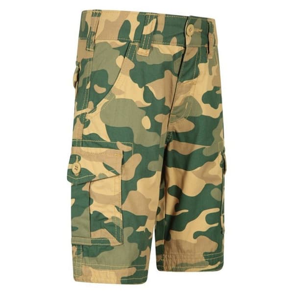 Mountain Warehouse Childrens/Kids Camo Cargo Shorts