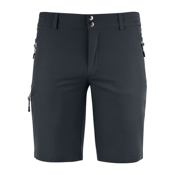 Clique Unisex Bend Stretch Cargo Shorts til voksne Black L