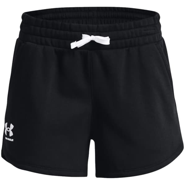 Under Armour Rival Fleece Short 1369858-001, Kvinna, Shorts, Svart Black XS
