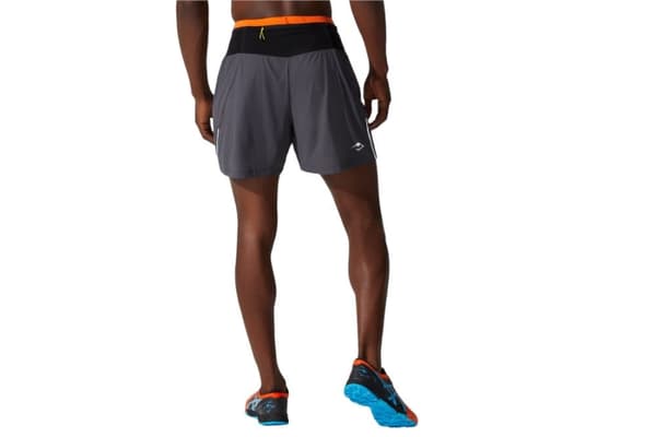 Asics Fujitrail Short 2011B898-020, Mand, Shorts, Grå