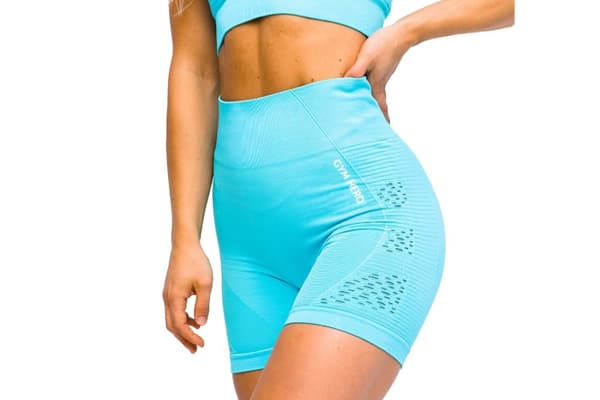 GymHero California Cute Shorts BABYBLUE, Kvinde, Shorts, Blå Blue L