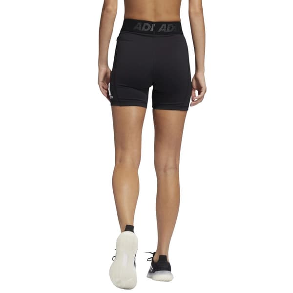 adidas Techfit Badge Of Sport Short Tights GL0689, Kvinna, Shorts, Svart
