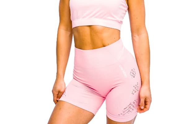 GymHero California Cute Shorts MILKSHAKE, Kvinna, Shorts, Rosa