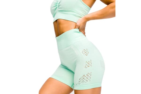 GymHero California Cute Shorts MINT, Kvinde, Shorts, Grøn