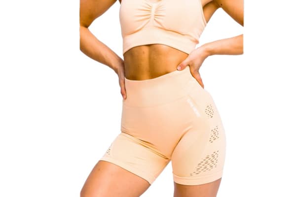 GymHero California Cute Shorts PEACH, Kvinna, Shorts, Orange