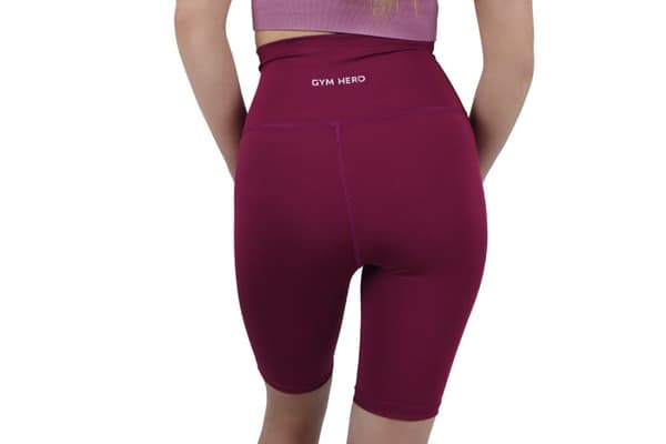 GymHero Shorts SHORTS-FUCHSIA, Kvinde, Shorts, Burgunder