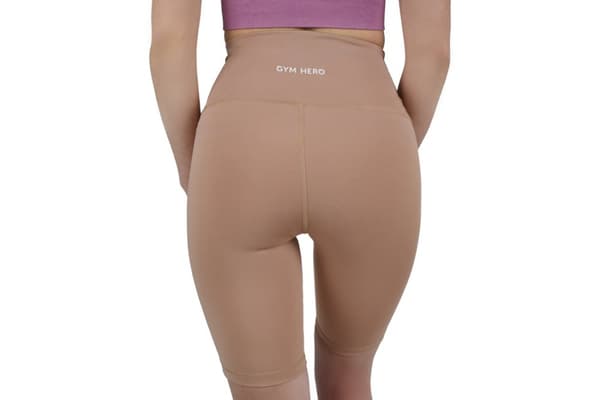 GymHero Shorts SHORTS-NUDE, Kvinna, Shorts, Beige