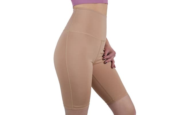 GymHero Shorts SHORTS-NUDE, Kvinna, Shorts, Beige