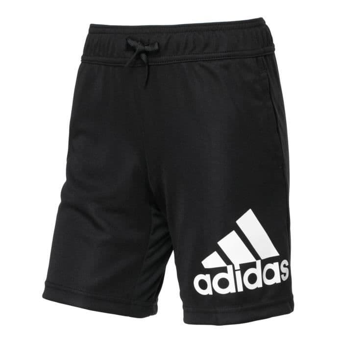 Sportshorts - ADIDAS - Barn - Svart/Vit