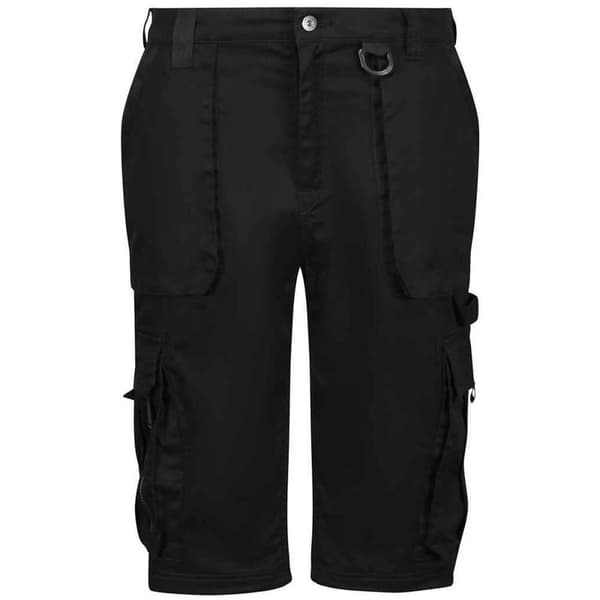Regatta Mens Pro Utility Cargo Shorts Black 30R