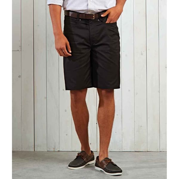 Premier Mens Performance Chino Casual Shorts