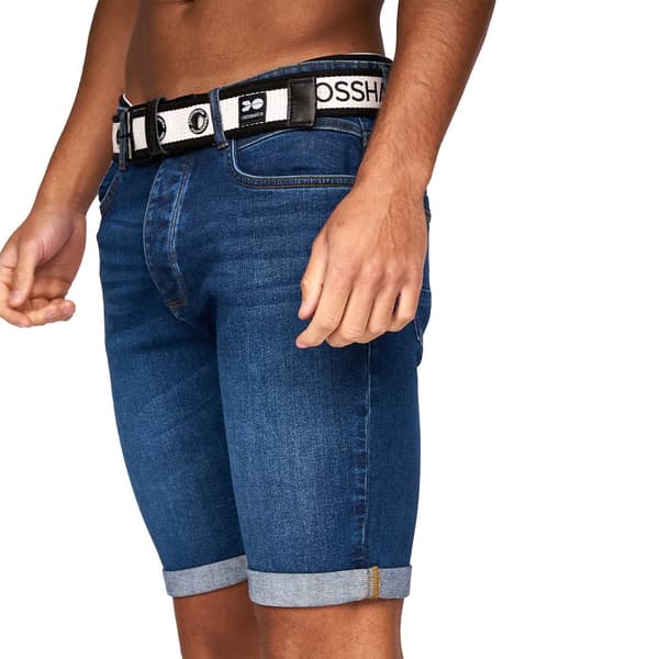 Crosshatch Mens Reestier Denim Shorts