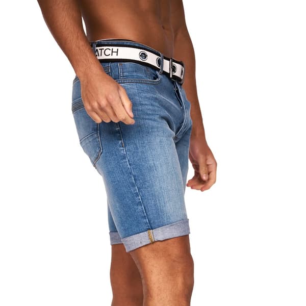Crosshatch Reestier Denim Shorts för män