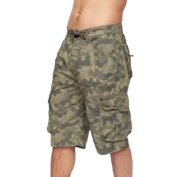 Crosshatch Hanwhere Camo Cargo Shorts til mænd