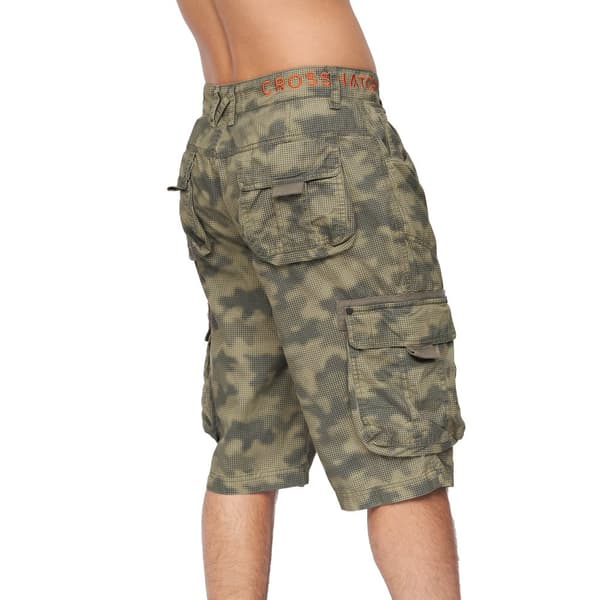 Crosshatch Hanwhere Camo Cargo Shorts til mænd