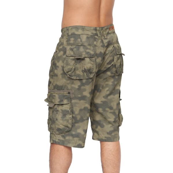 Crosshatch Hanwhere Camo Cargo Shorts til mænd