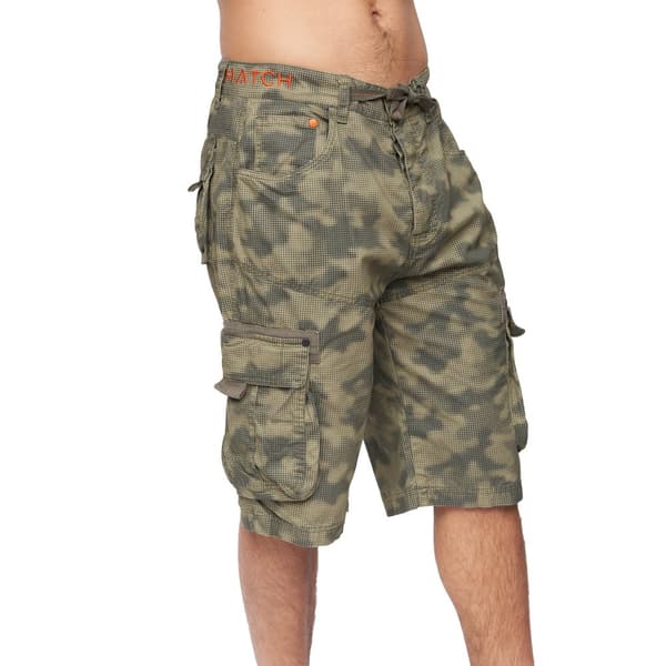 Crosshatch Hanwhere Camo Cargo Shorts til mænd
