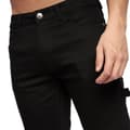 Pikkukuva 3 / 5: Crosshatch Mens Carpenter Denim Vintage Shorts