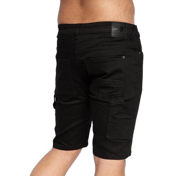 Crosshatch Mens Carpenter Denim Vintage Shorts