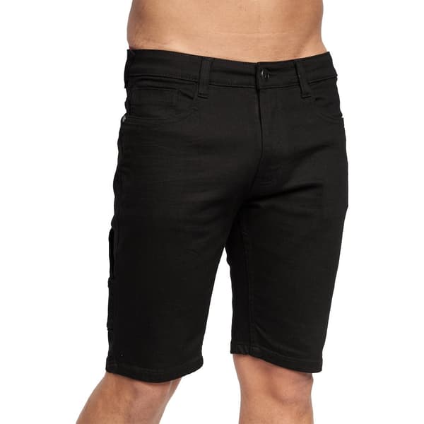 Crosshatch Mens Carpenter Denim Vintage Shorts