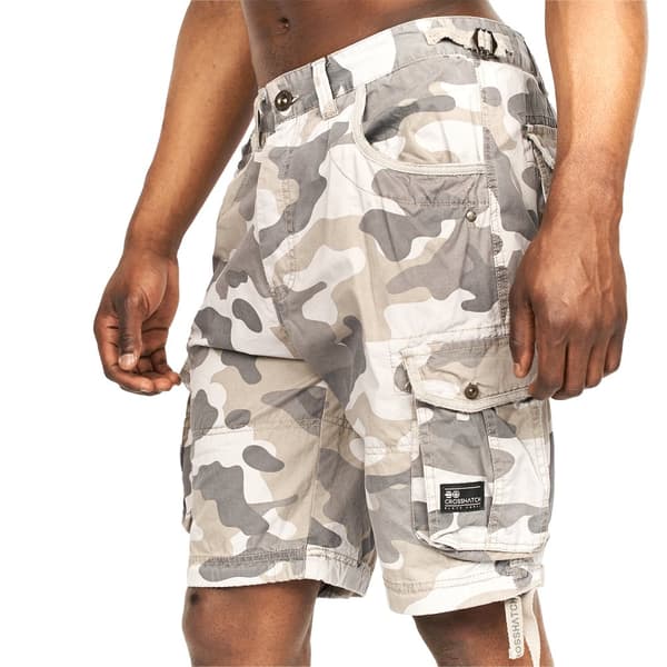 Crosshatch Jimster Camo Cargo Shorts til mænd