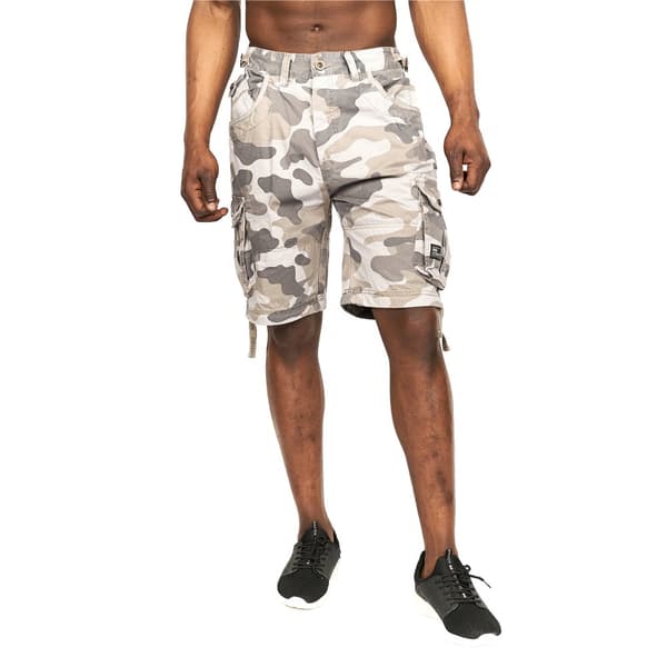 Crosshatch Jimster Camo Cargo Shorts til mænd