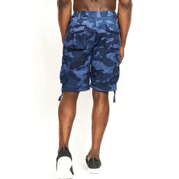 Crosshatch Mens Jimster Camo Cargo Shorts