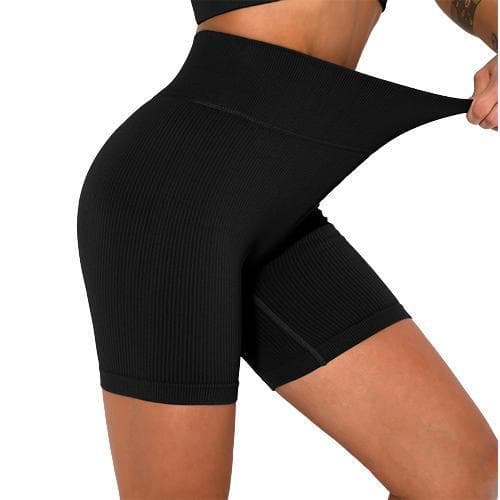 Svarta Biker Shorts Svart L