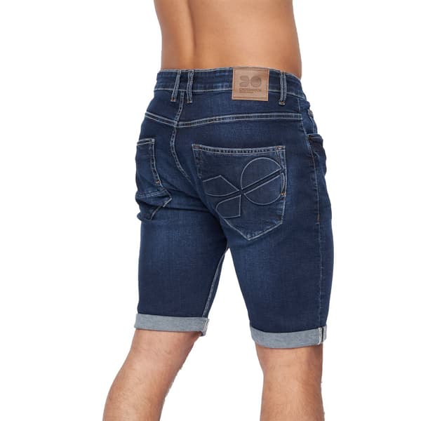 Crosshatch Mens Tonwin Denim Embossed Shorts