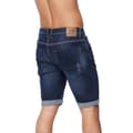 Miniatyrbilde 2 av 5: Crosshatch Mens Riptrey Abraised Denim Shorts