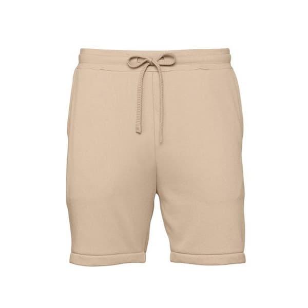 Bella + Canvas Sweat Shorts til mænd Tan M
