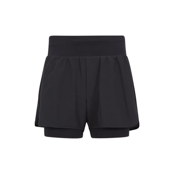 Mountain Warehouse Womens/Ladies Double Layered Running Shorts