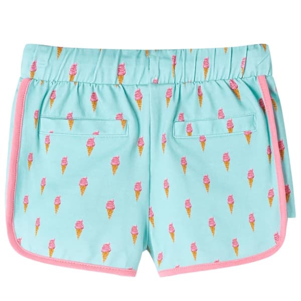vidaXL Barneshorts med snor lysemynte 116
