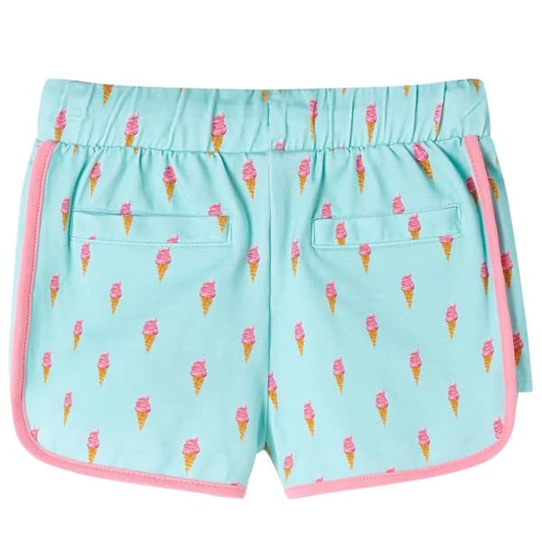 vidaXL Barneshorts med snor lysemynte 128