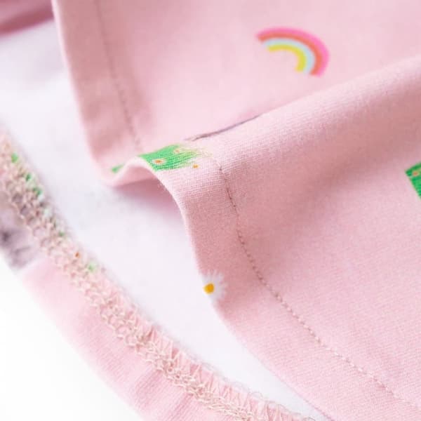 vidaXL Barneshorts med snor lyserosa 92