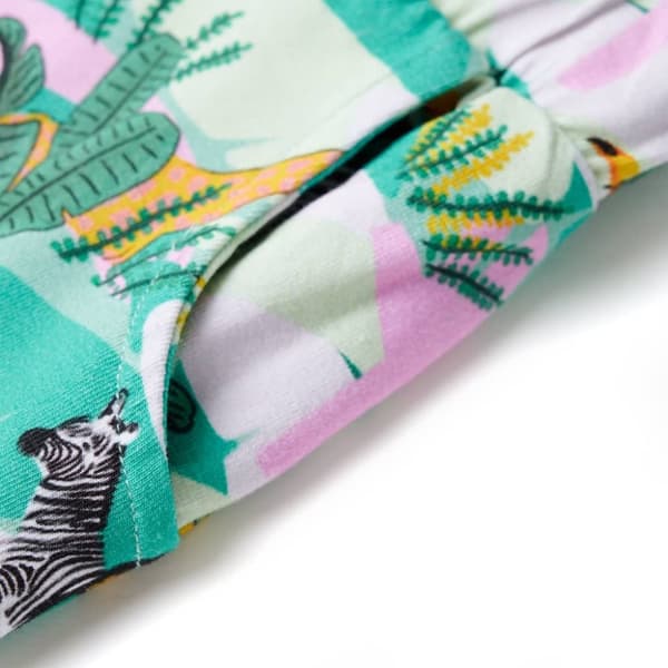 vidaXL Barneshorts med snor lysemynte 128