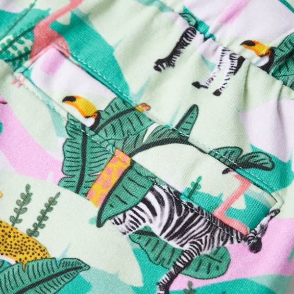 vidaXL Barneshorts med snor lysemynte 128