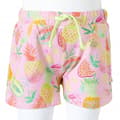 Miniatyrbilde 8 av 8: vidaXL Barneshorts med snor myk rosa 92